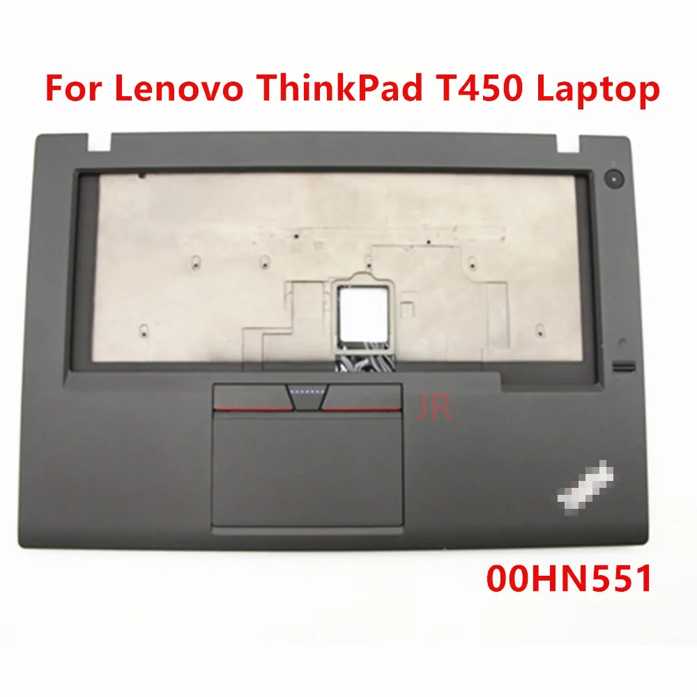 New Origina for Lenovo ThinkPad T450 Laptop Palmrest Upper Lid Keyboard Cover with Fingerprint Hole with touchpad 00HN551