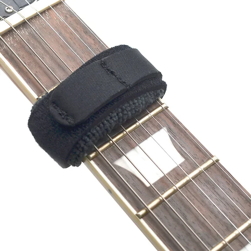 5Pcs Guitar Fingerboard Wrap String Mute Strap Muter Fretboard Muting Wraps for Acoustic Classic Guitar