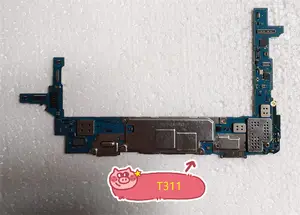 Bilashmart Good Unlocked Motherboard Samsung Tab 3 8.0 T311 T310 T315 Mainboard Android OS Logic Board Good Working Eu Version Plate