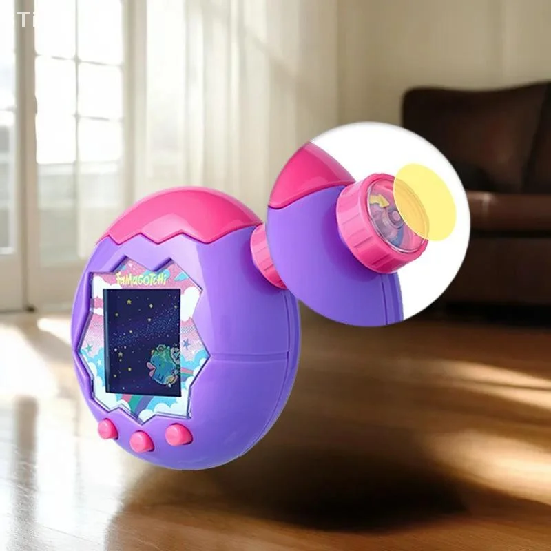 Copertura protettiva per schermo intero per accessori da gioco Tamagotchi Paradise in giallo trasparente