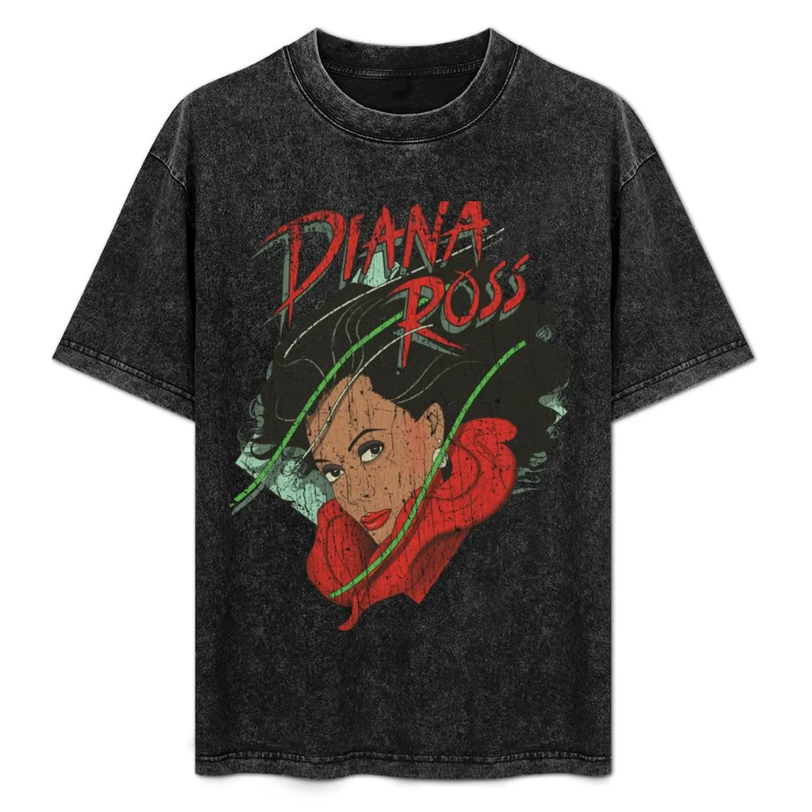 

Diana Ross 1981 T-Shirt Sports Casual Short Sleeve Cotton Tee