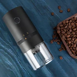 Electric Coffee Grinder Portable Nuts Grains Pepper Cofee Bean Spice Mill Cafe USB Automatic Coffee Beans Mill Coffee Machine