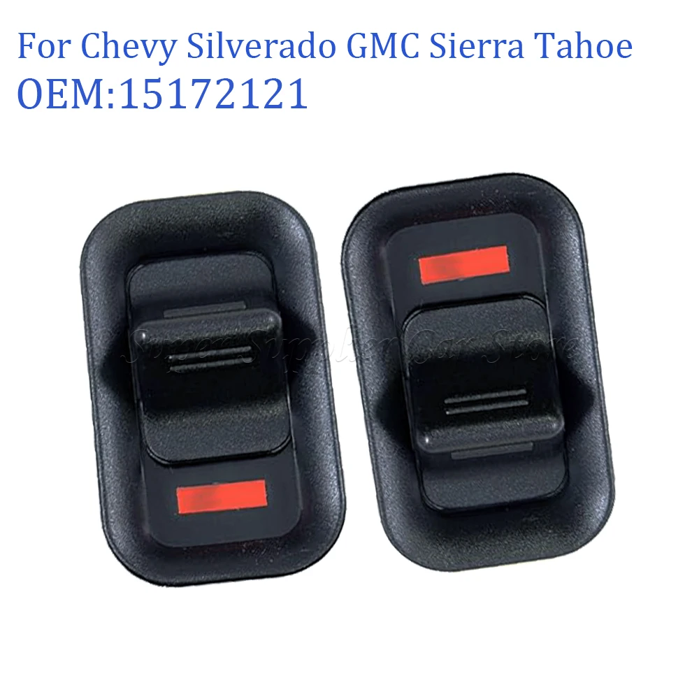 لشيفي سيلفرادو جي إم سي سييرا تاهو 15172121   استبدال اكسسوارات السيارات 1 قطعة/2 قطعة زر مقبض رافعة قفل الباب