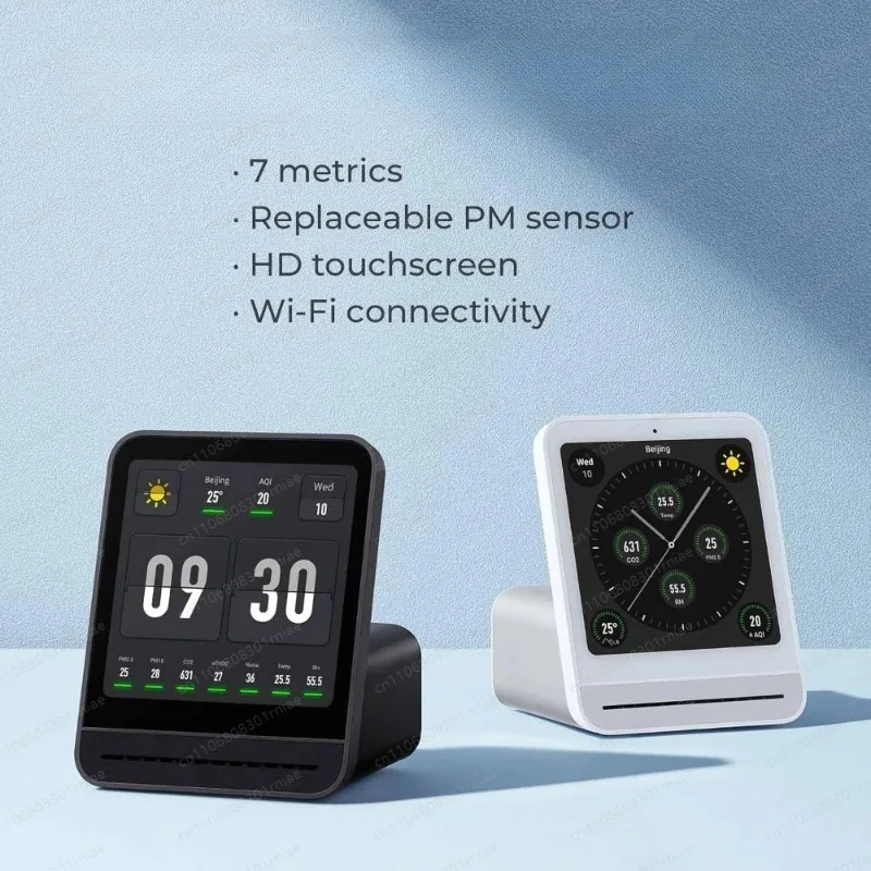 Indoor Air Quality Monitor High Quality Detects PM2.5 CO2 PM10 Temp Humidity Noise Tester