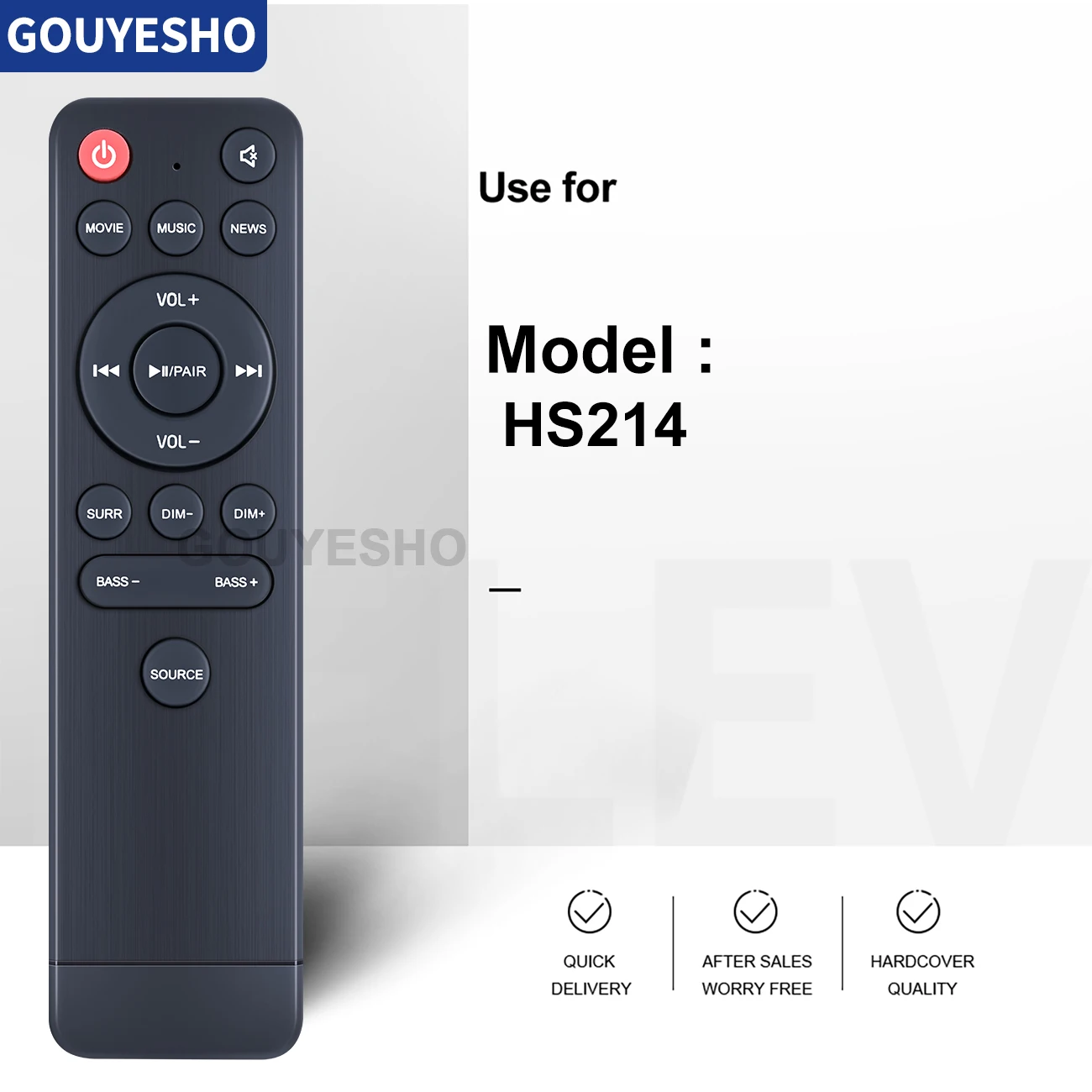 New Remote Control For Hisense For Toshiba TS218 HS218 HS219 HS214 HS312 2.1CH Sound Bar Soundbar Audio System