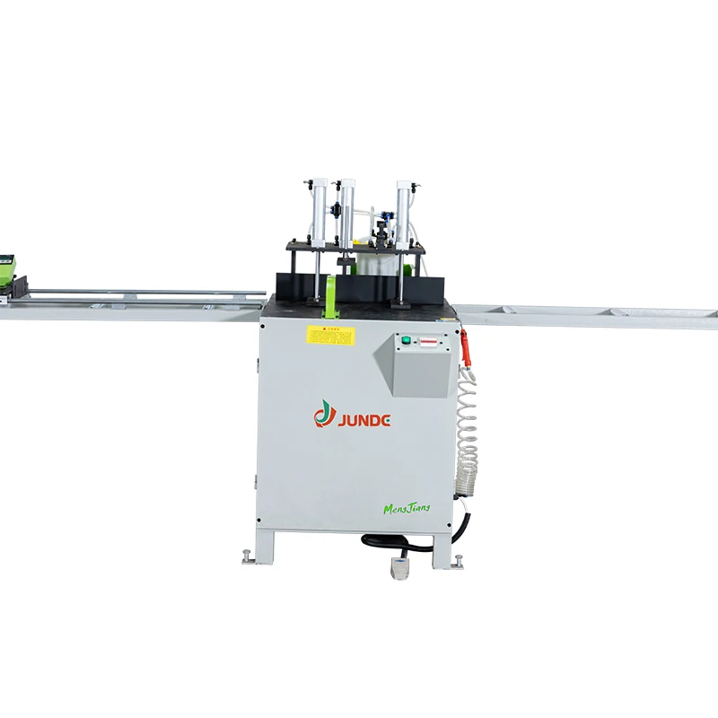 JUNDE Aluminum Profile Processing Semi-automatic 90 Degree 2200W Cutting Machine