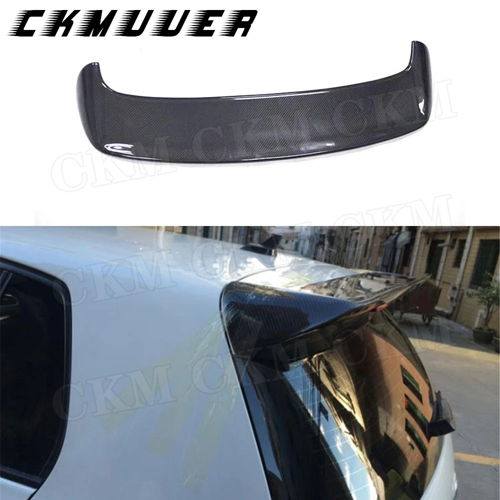

CKMUUER для Volkswagen VW Golf 6 MK6 VI Standard 2010-2013, не для GTI R, задний спойлер из углеродного волокна, оконные крылья, автомобильные аксессуары