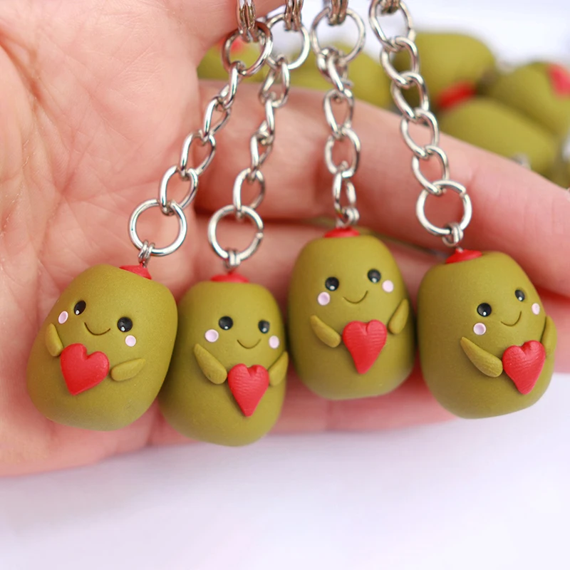 Olive You KeyChain Only You Olive KeyChain Pendent Convenient And Easy To Hang Stylish Pendant Birthday Valentine's Day Gift