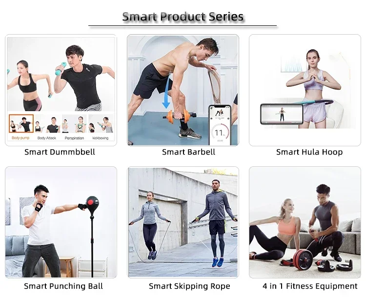 Customized Non Slip Portle Smart Dumbbell For Home Gym