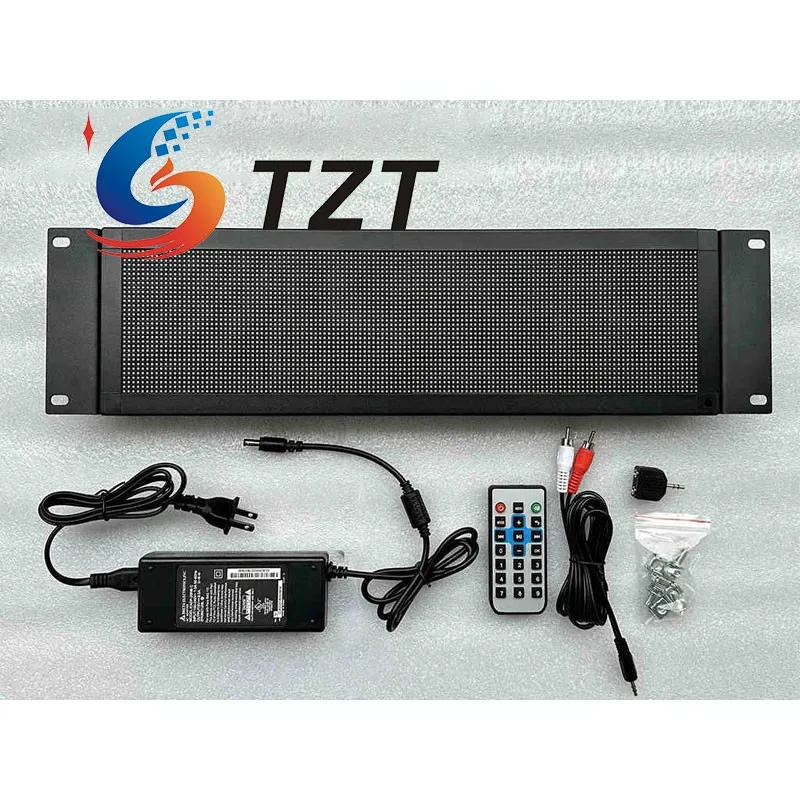 TZT AS1000 Professional Full Color Music Spectrum Display Rhythm Light Dedicated for 2P3 3U Cabinet with/Without MountingBracket