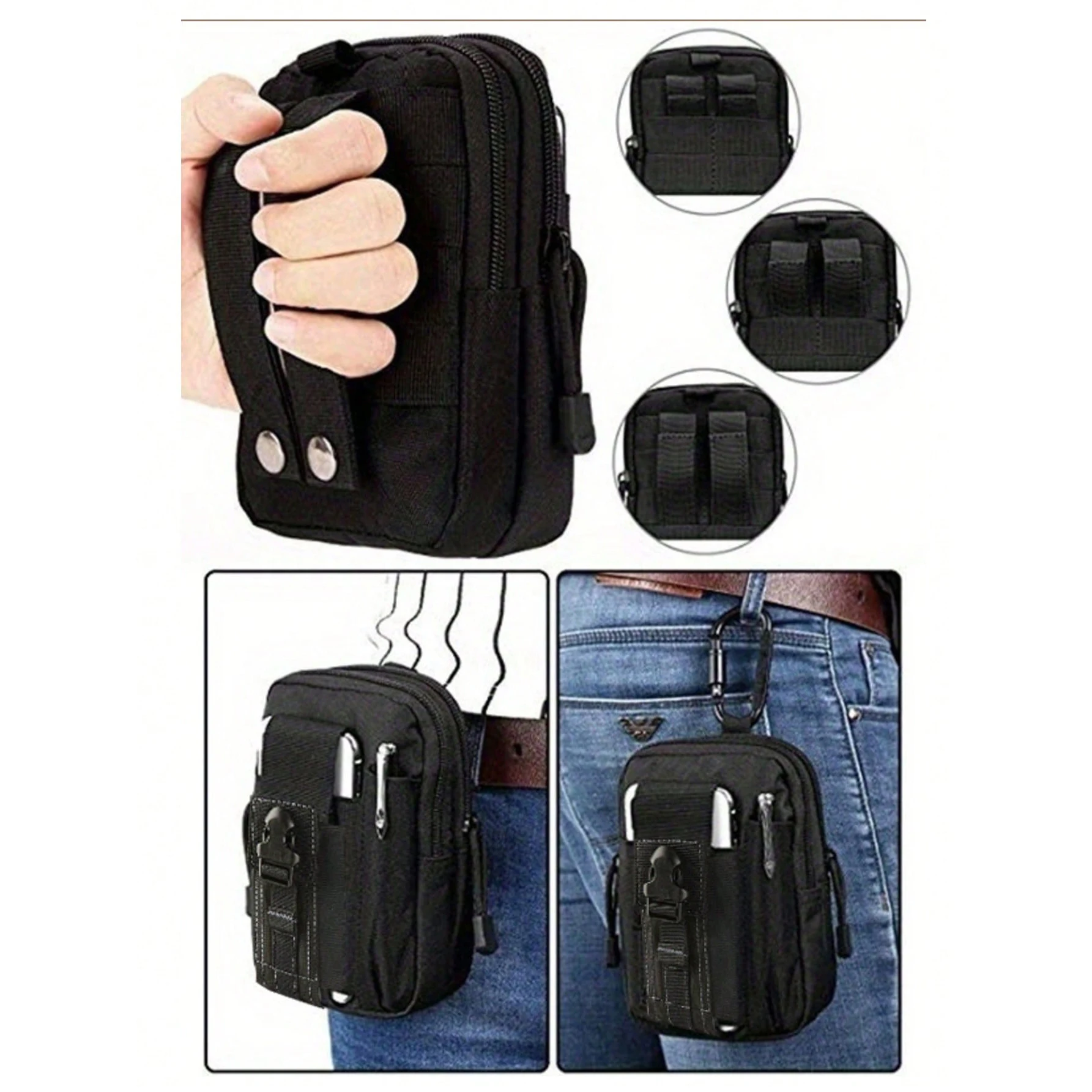 Leg Waist Packs Bag Army Camouflage Belt Bag for Men Riding Locomotive Portable Multifunctional Sports Hanging Leggings Bag view 2