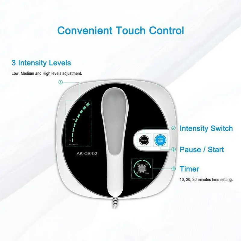 2025 1MHz Professional Ultrasound Physiotherapy Massager Device Muscle Joints No-Drug Ultrasonic Instrument Pain Relief