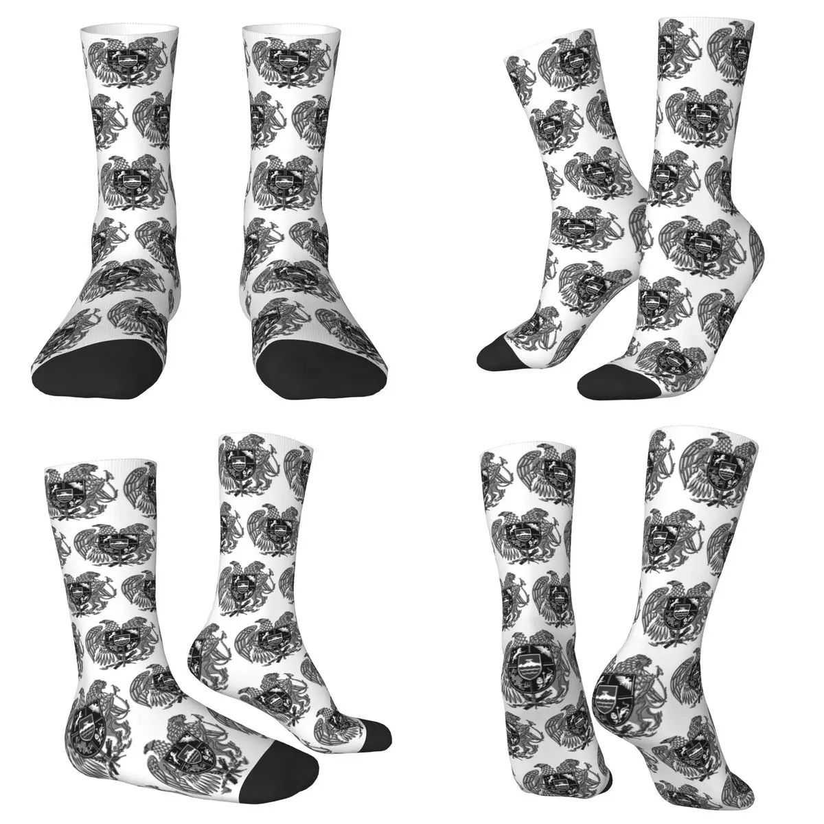 

Армения, герб, наряды, носки, супер мягкие чулки в стиле Харадзюку, длинные носки, аксессуары для мужчин и женщин, рождественские подарки