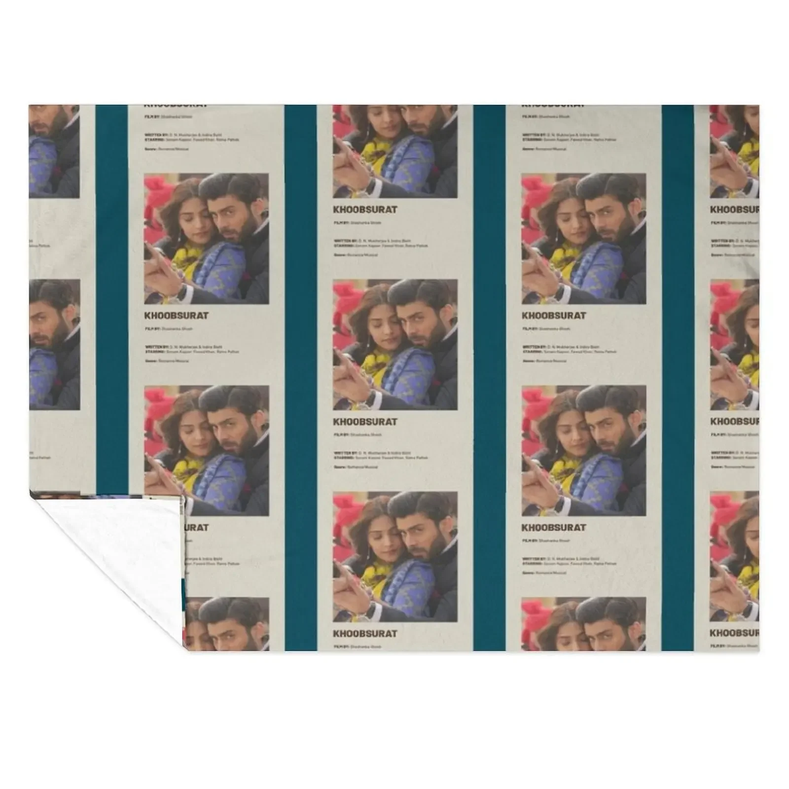 

Khoobsurat - minimalist movie Throw Blanket Extra Large Throw For Sofa Thin funny gift Summer Blankets