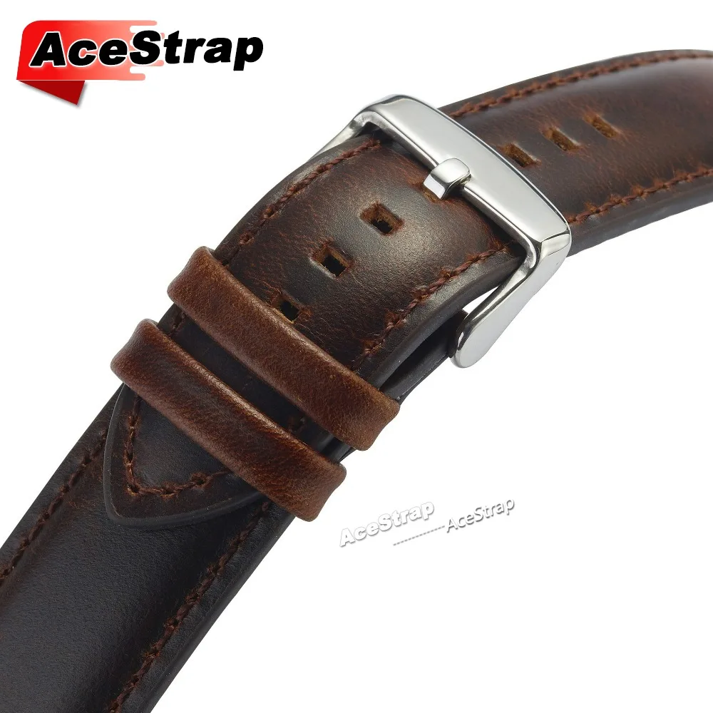 اليدوية الجلود سوار حزام عالمي ل Seiko حزام (استيك) ساعة 18 مللي متر 20 مللي متر 22 مللي متر 24 مللي متر 26 مللي متر الإفراج السريع معصمه النساء الرجال حزام #5