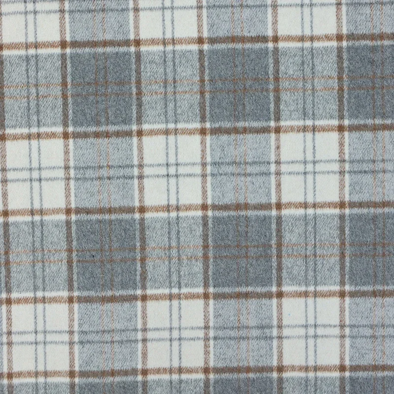 Tkanina wełniana w kratę, miękka, gruba, w stylu vintage, 100x148cm, materiał DIY na kurtki, płaszcze, sukienki, garnitury dla kobiet i mężczyzn, jesienno-zimowe materiały odzieżowe