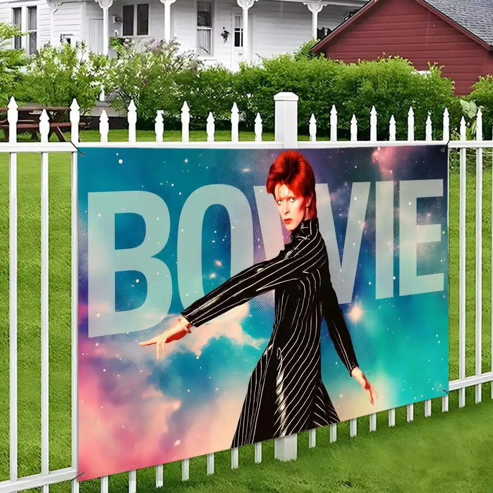David Bowies Living Flags Wall Hanging Tapestry Outdoor Decorative flag Background Blanket