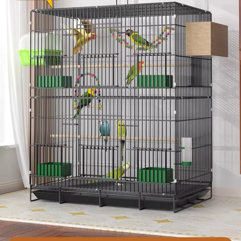 

Stainless Pedestal Bird Cages Hammock Goods Birds Large Supplies Bird Cages House Things Cockatiel Bird Supplies