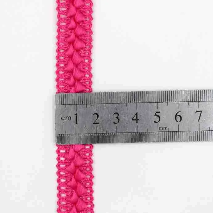 18mm Lace Trimming Ribbon Polyester Centipede Braided Lace Sewing Clothes Accessories Lace DIY Craft Wedding Decor 5yards