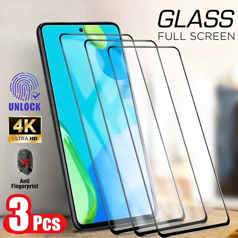 

Защитное стекло Full Cover (3 шт.) для Samsung Galaxy A57, A56, A55, A52, A37, A35, A07, A15, A16, A17, A25, A26