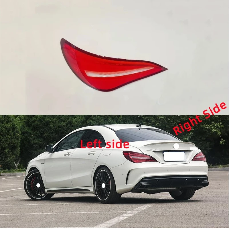 

For Mercedes-Benz CLA W117 2017 2018 2019 Rear Taillight Shell Brake lights Shell Taillight Glass Replacement Rear Shell Cover