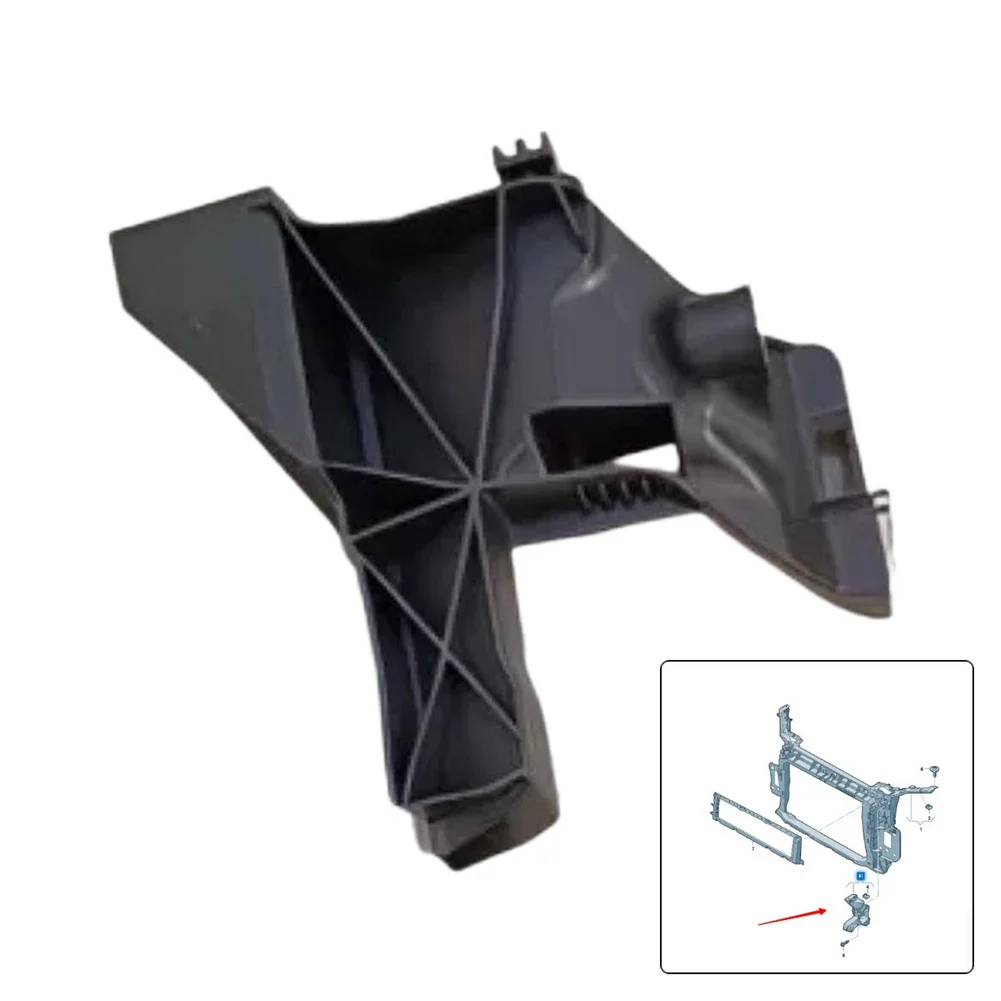 Pair Headlight Mounting Bracket For Q3 2019-25 83A805607A 83A805608A Black ABS Plastic Front Lamp Support Frame Replacement Car