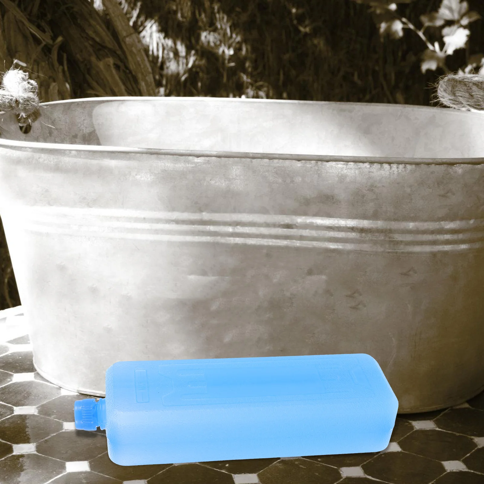 

6pcs Ice Crystal Box Water Storage Freezer Reusable Cases Fresh Keeping Container Camping Coolers Picnic Outdoor