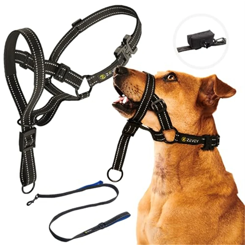 Pet Safe Gentle Leader No-Pull Dog Head Collar, Regain Control, Ultimate Solution to Pulling, Repairs Dog's for Easier Walks