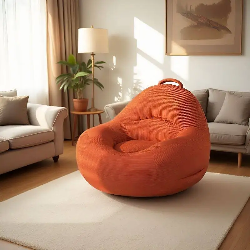 Floor Lounge Bean Bag Sofas Cute living Room Boneless Individual Bean Bag Sofas With Filling Muebles Para La Sala Furniture