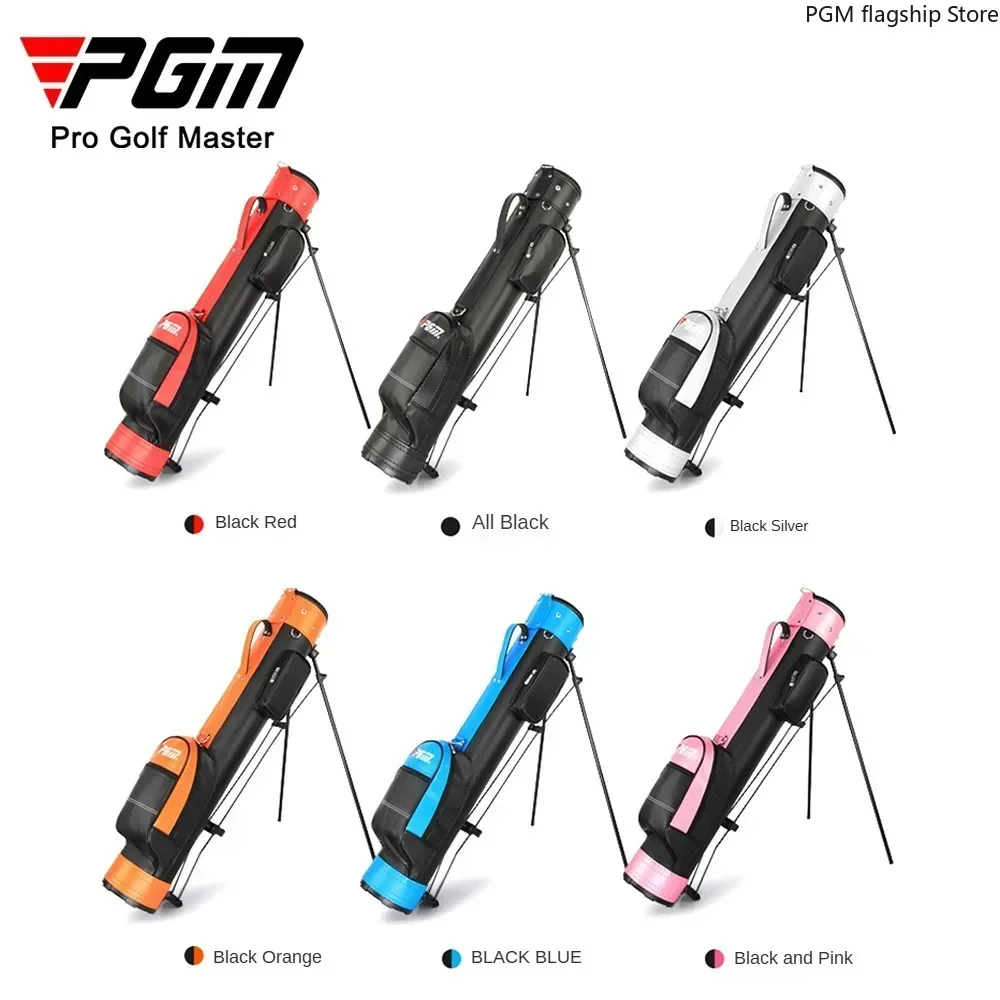 PGM Golf Bag with Stand Gun Bag for Men and Women, 6 Colors, Can Hold 9 Clubs QIAB008