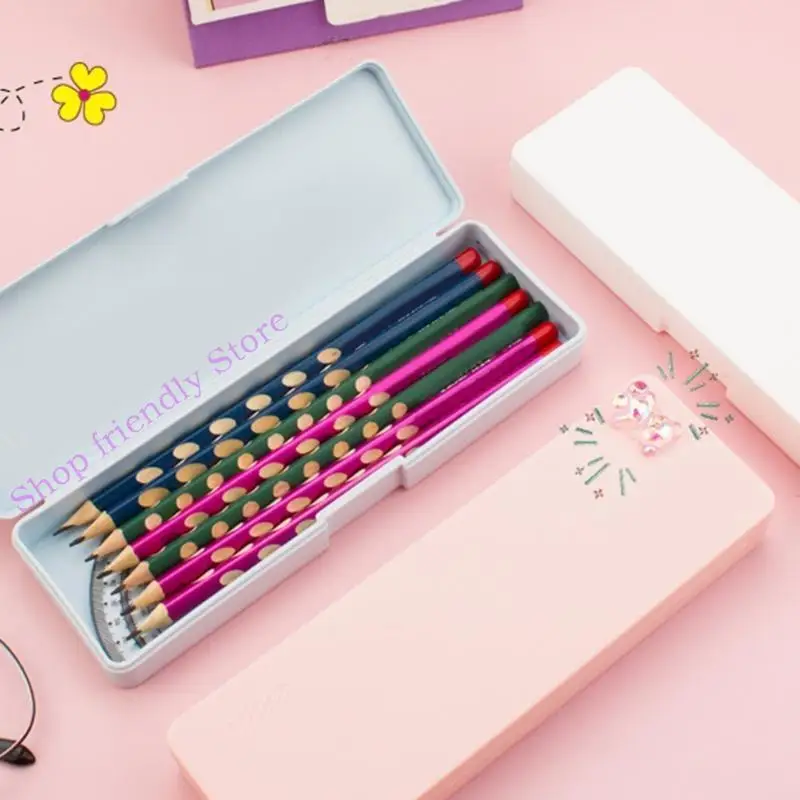 

594A Cartoon 3d Bear Pencil для корпуса жесткая крышка водонепроницаемое органайзер кисти для корпуса портативного держателя для