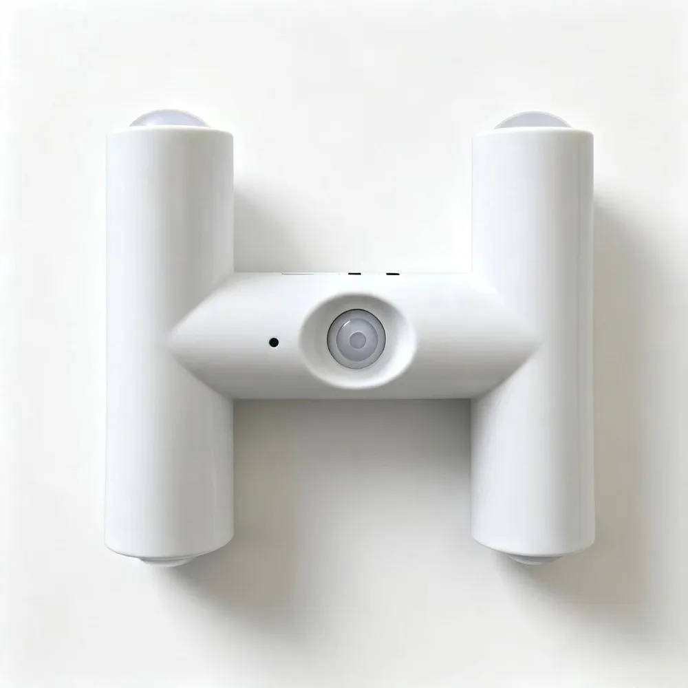 Rechargeable Motion Sensor Night Light 3/7 Colors Changing Up And Down Lighting Rechargeable Wall Light Magnetic H-shaped