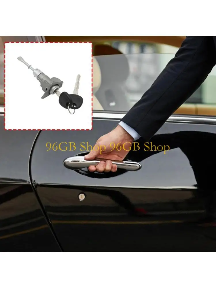 96GB Direct Fit Lock Cylinder for Front Driver Door 2011-2016 MD Platform Metal Anti Theft with 2 Keys Waterproof 81970-3XA00