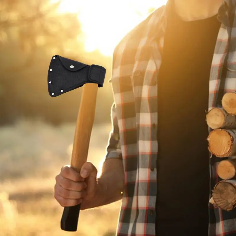 Nylon Ax Axe Blade Cover Waist Hangable Small Hatchet Head Sheath For Outdoor Camping Blade Protection Tools Accessories