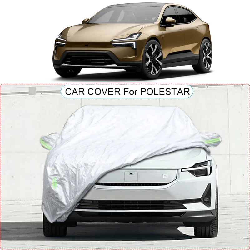 3Layer Thicken Car Cover Anti-rain Dustproof Snow Waterproof Auto Accessories For POLESTAR 2 3 4 5 2022-2026