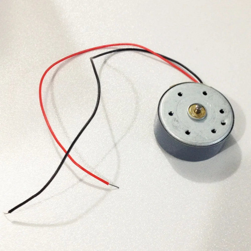 

CD DVD Player 2 Pin Connector Motor 12.65x25mm DC 1.5-4.5V 4500RPM