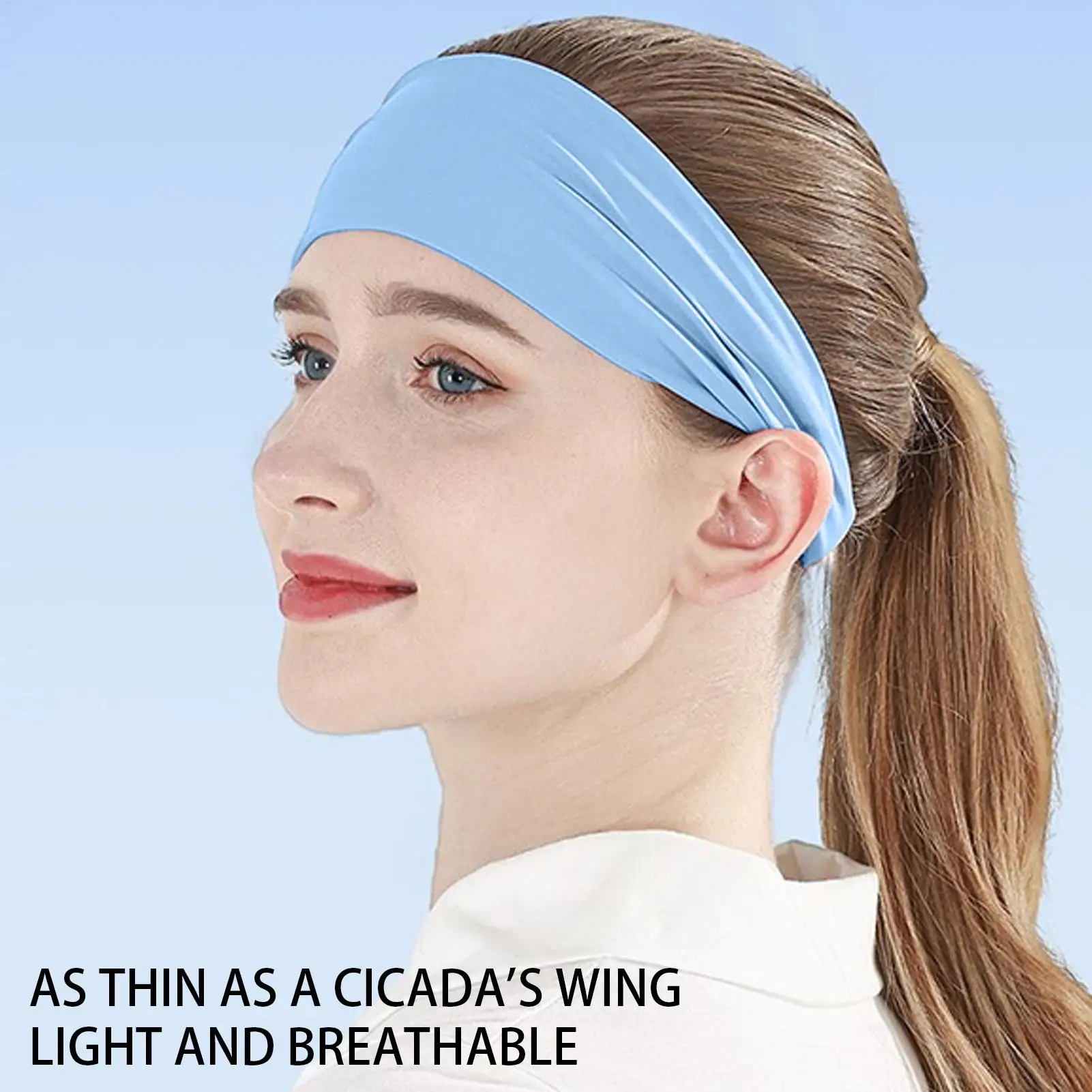 

Cooling Headbands For Women Instant Cooling Running Headband Moisture-Wicking Running Head Wrap For Sports Yoga Cycling Biking