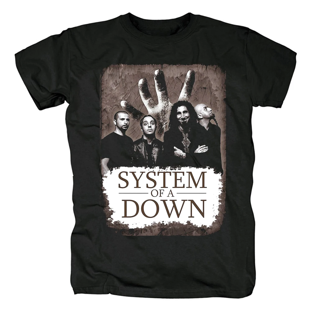 Vintage System of A Down Hypnotize Rock T Shirt Men/women Harajuku Fashion Short Sleeve Oversized T-Shirt Streetwear 90S Tee