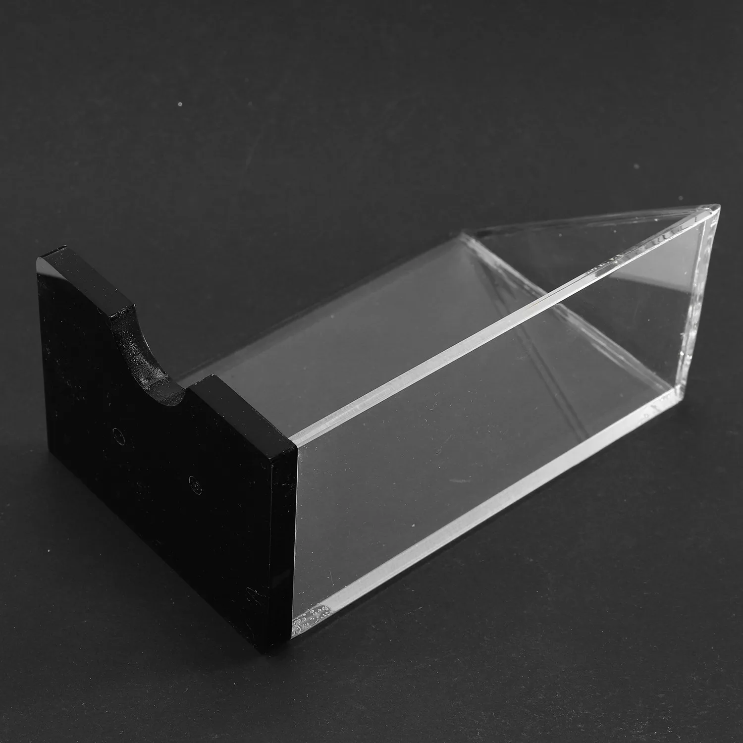 1pc-ボードゲームポーカーカジノブラックジャックアクリル投棄ホルダートレイトランプ環境に優しい