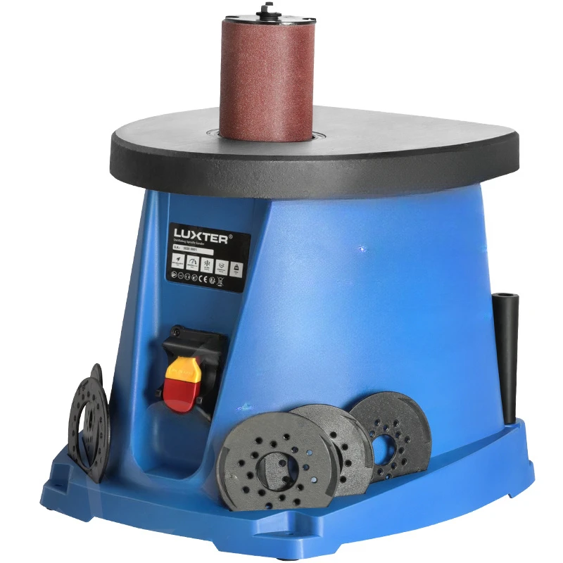 Desktop Shaft Oscillating Spindle Sander Sand Mill Roller Machine Furniture Grinding Tools Polisher 14 Inch