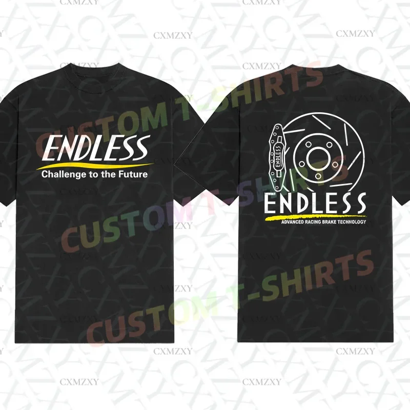 

Men T Shirt Casual Endless Brakes Design T-shirt Graphic Summer Sports Tops Short Sleeves 100% Cotton Streetwear S-3XL Tee