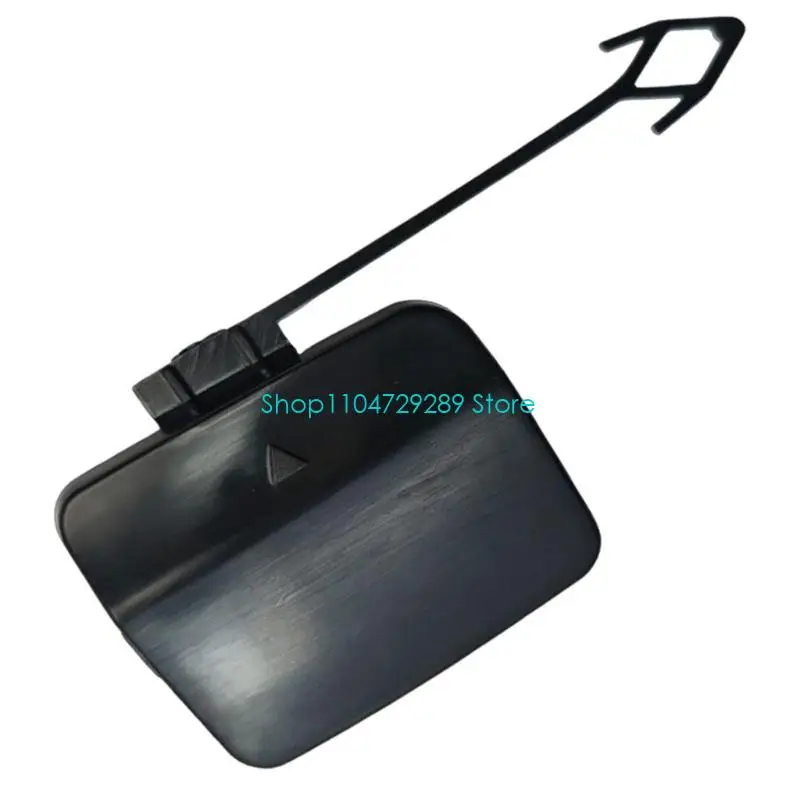 D8KE Rear Bumper Opening Cover Set for E70 2011-2013 ABS Tow Hook Covers, Left Right Pair with Locking Clip and Tether Structure