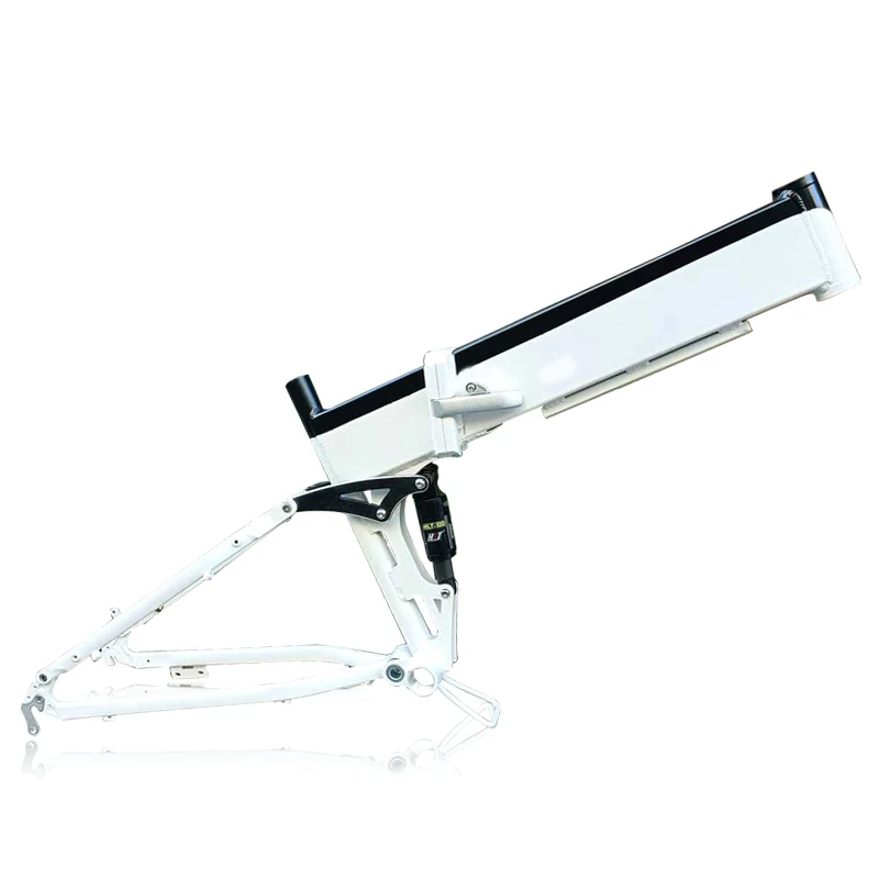 

Kalosse Складные пляжные велосипеды Рама для электронного велосипеда со скрытой батареей, 26X4,0 дюймов, электрические рамы для толстых велосипедов