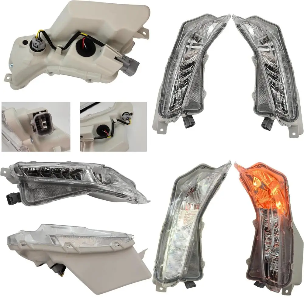 

2015-2017 Toyota Camry Clear Lens LED Fog Lights with Daytime Running & Turn Signal for XSE/XLE Models - Pair