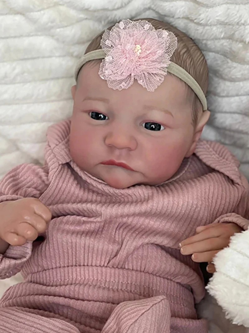 19inch Levi Awake Soft Cloth Body/Full Viny Body Reborn Doll Multiple Layers Painting 3D Skin Visible Veins Collectible Art Doll