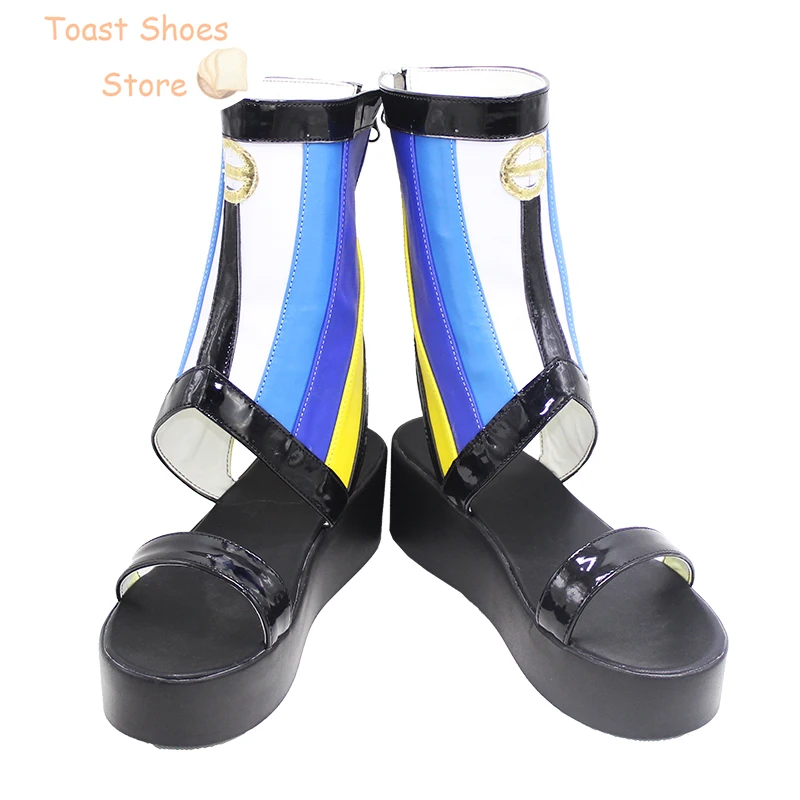 FGO Tomoe Gozen Cosplay Shoes PU Leather Shoes Halloween Carnival Boots Game Fate Grand Order Cosplay Prop Costume Prop