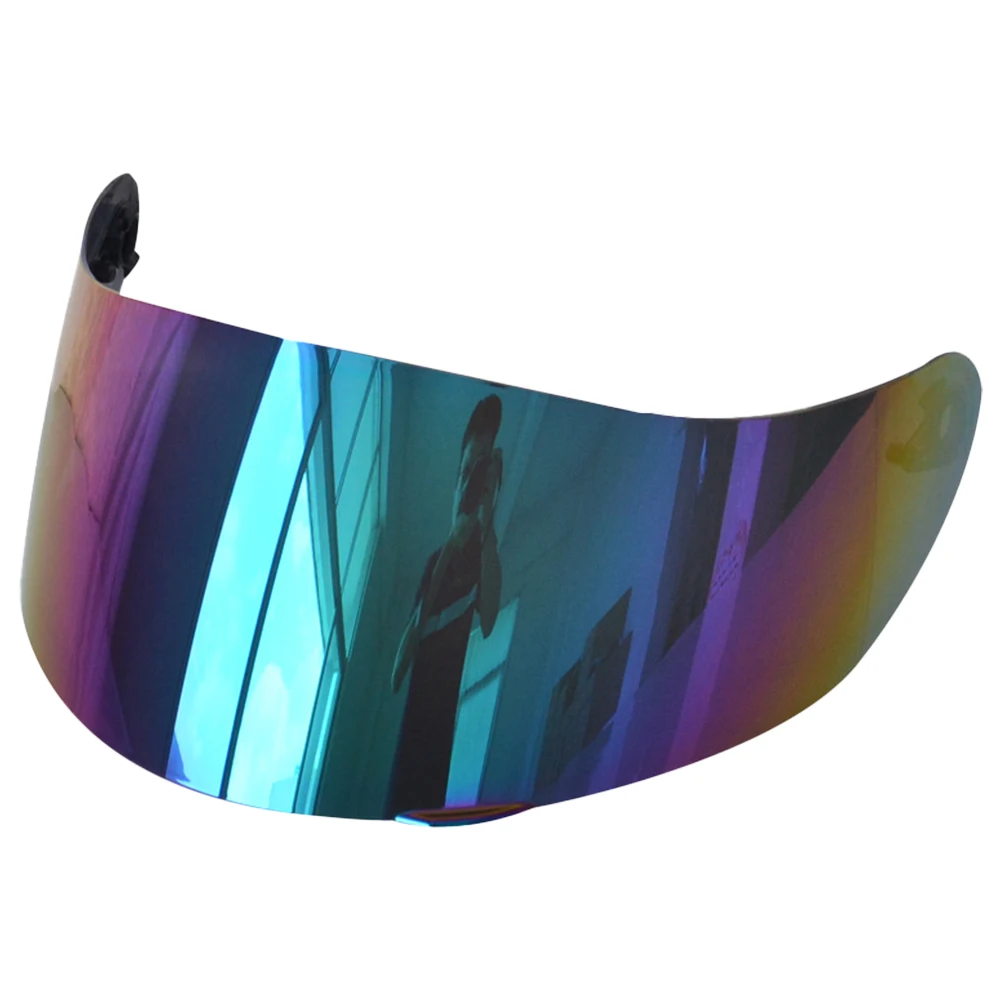 Visiera per casco moto integrale Protezione UV Occhiali per casco Casco da moto Lente per scolorimento per AGV K1 K3S K5 Accessori