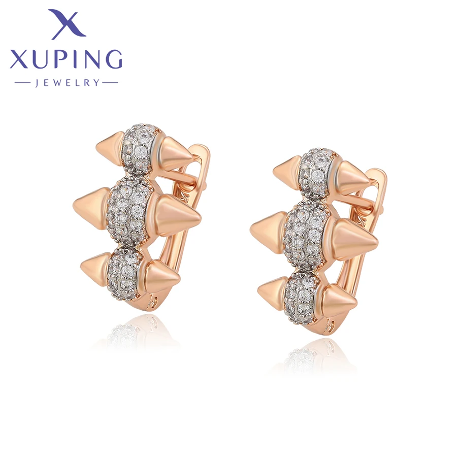 

Xuping Jewelry New Arrival Fashion Gold Color Earring for Women Gift 14E235010E