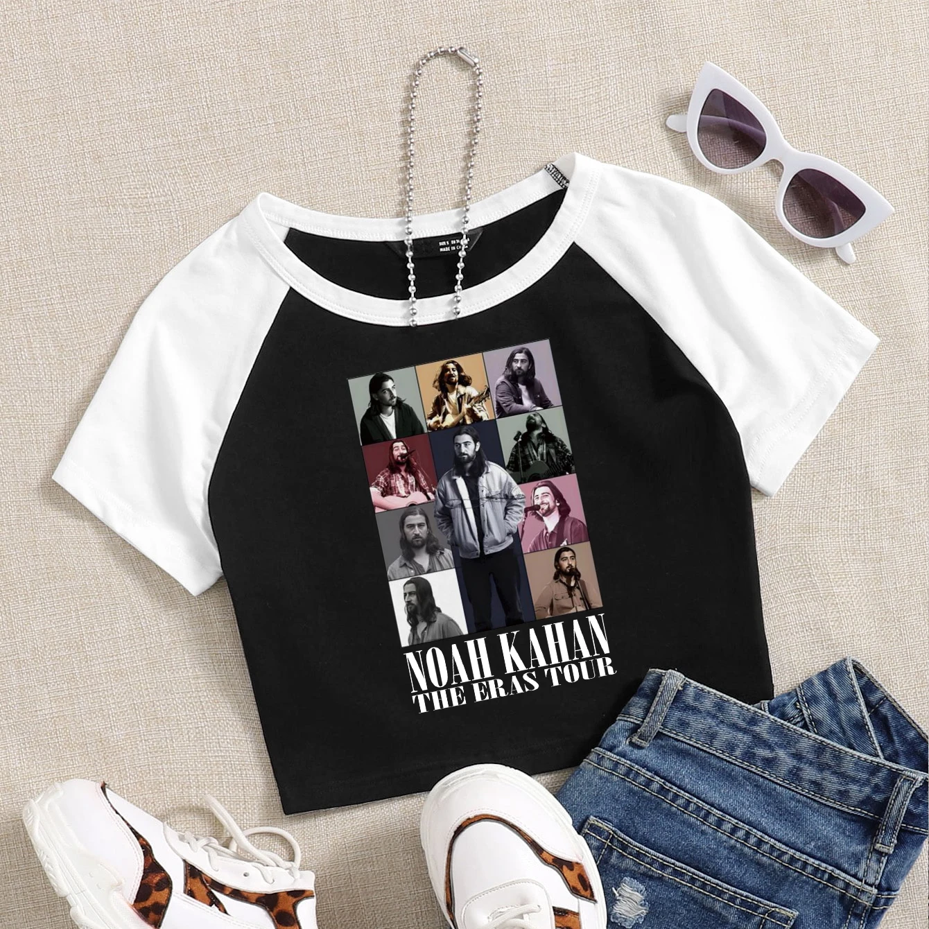 Noah Kahan Music Album  Shirt Girls Fashion Crop Streetswear Noah Kahan Merch Gift for Fans Gift Tops