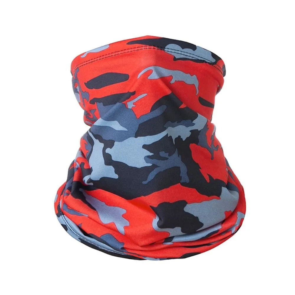 

Anti-UV Mask Riding Mask Neck Sun Protection Motorcycle Turban Sport Headwear Hats Printed Scarf Multicolors Ice Silk Scarf